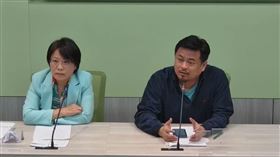 民進黨立法院黨團今（13）日舉行回應輿情記者會。（圖／翻攝民進黨團臉書)