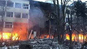 俄羅斯大規模飛彈攻擊　烏克蘭各地連環爆、多處停電（圖／翻攝自烏克蘭國防部臉書）