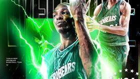 ▲前攻城獅洋將塔壁（Hasheem Thabeet）加入英熊，首秀強碰「魔獸」。（圖／台啤英熊提供）