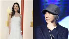 周星馳看直播第一時間截圖畫面恭喜楊紫瓊。