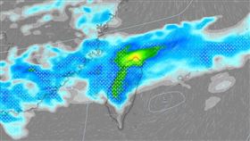 中南部9天降雨曝！這天才有鋒面帶來雨勢（圖／翻攝自台灣颱風論壇｜天氣特急）