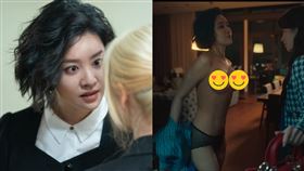 ▲YouTuber「Ki笑人生」點出《黑暗榮耀》崔惠程的露點戲碼其實代表自卑心理絕對不能被刪減。（圖／翻攝自Netflix）