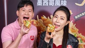 肯德基「超級塔可」每一口都吃得到酥脆多汁的澎湃肉感的真材實料。（圖／品牌業者提供）