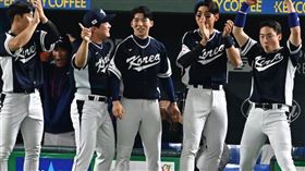 韓國隊在預賽最終戰全隊火力全開，猛掃20安、包含2發滿貫彈，以22：2提前在5局就扣倒中國。（圖／翻攝自WBC官網）