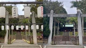 桃園神社前後對比圖。（圖／取自臉書「我是中壢人」）