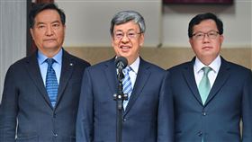 行政院長陳建仁今(14)日赴立法院施政報告及備詢。（圖／行政院提供)