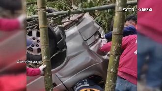 夫婦賞櫻失聯9天　未繫安全帶墜30m深谷亡