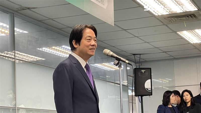 登記總統初選　賴清德大喊Team Taiwan