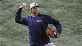 ▲大谷翔平8強複賽將對上義大利。（圖／美聯社／達志影像）