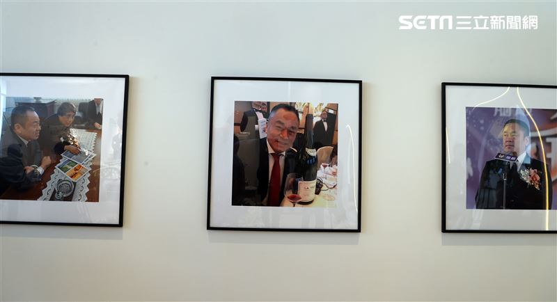 龍岩董事長李世聰靈堂。（記者邱榮吉/攝影）