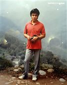龍岩董事長李世聰靈堂。（記者邱榮吉/攝影）