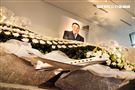 龍岩董事長李世聰靈堂。（記者邱榮吉/攝影）