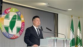 民進黨新聞部主任暨發言人張志豪（圖／記者高逸帆攝影）