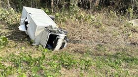 台南,國道3號,翻覆,貨車,破洞,邊坡,受困,擦挫傷