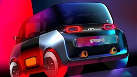 工研院宣布與MIH開放電動車聯盟（MIH Consortium）簽署合作意向書，將協助聯盟產業制定AI評測標準，如駕駛行為偵測系統、車規資安等。圖為MIH提供Project X 3人座車型的概念示意照，並非未來使用AI評測標準之電動車。（圖／工研院提供）