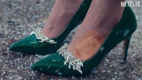 綠色高跟鞋,涵意,金銀淑,意義,《黑暗榮耀》（圖／翻攝Netflix）