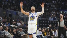 ▲柯瑞（Stephen Curry）30歲以前生涯7次單場50得分，超越喬丹（Michael Jordan）。（圖／美聯社／達志影像）
