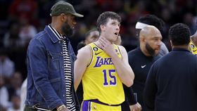 ▲湖人110：114不敵火箭，維持西區第10。（圖／美聯社／達志影像）