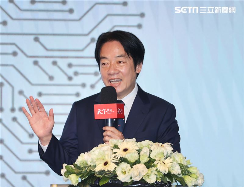 副總統賴清德出席張忠謀半導體世紀對談。（記者邱榮吉/攝影）