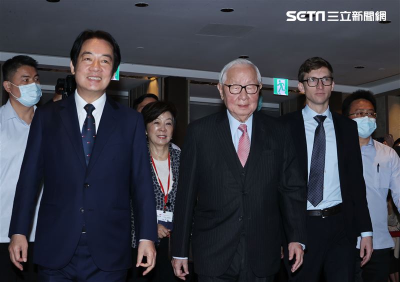 副總統賴清德出席張忠謀半導體世紀對談。（記者邱榮吉/攝影）