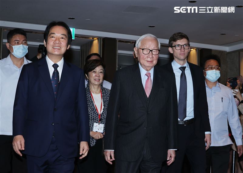 副總統賴清德出席張忠謀半導體世紀對談。（記者邱榮吉/攝影）