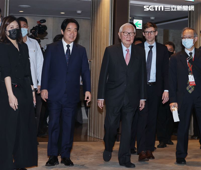 副總統賴清德出席張忠謀半導體世紀對談。（記者邱榮吉/攝影）