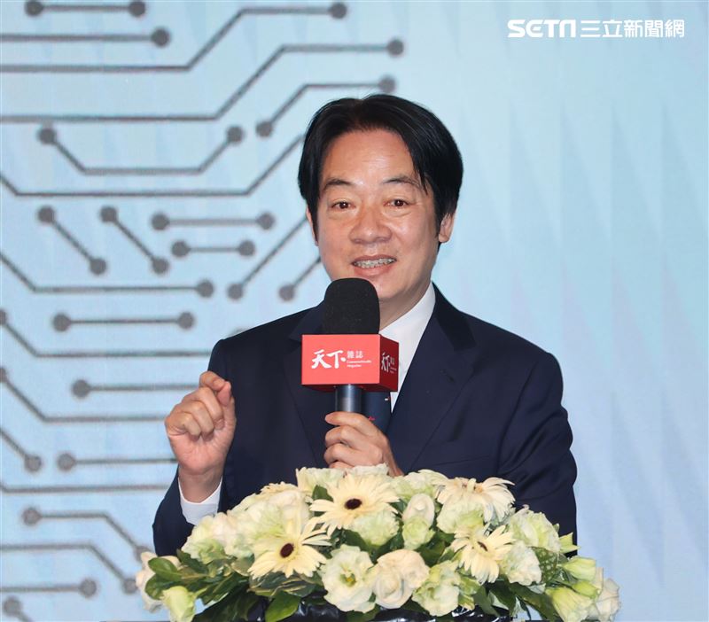 副總統賴清德出席張忠謀半導體世紀對談。（記者邱榮吉/攝影）