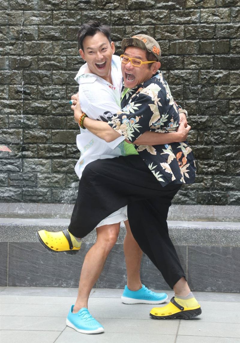 威廉近年積極求子，許效舜傳授「生育秘訣」。（圖／記者邱榮吉拍攝）