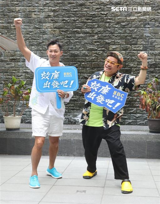 威廉、許效舜16日出席活動記者會。（圖／記者邱榮吉拍攝）