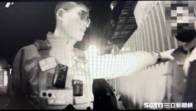 北市林男偷車失風拔腿狂奔，卻不敵常訓跑步測驗第一名的黃姓警員。（圖／翻攝畫面）