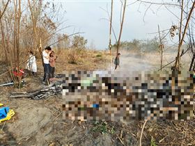 輕航機，彰化溪州，教練，２死(圖／翻攝畫面)