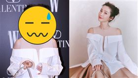 ▲李冰冰現場生圖曝光，真實狀態讓網友狠酸她裝嫩。（圖／翻攝自李冰冰微博）