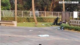 機車,台北,南港車站,車禍（圖／翻攝畫面）