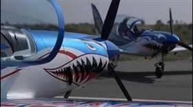 順風飛行俱樂部鯊魚機。饒自強。（圖／翻攝順風飛行俱樂部粉專）