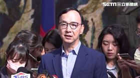 國民黨主席出朱立倫出席兩岸關係的機遇與挑戰研討會會前受訪