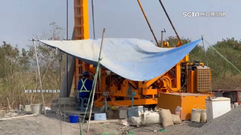 南水局高屏溪鑿井　周春米批偷襲籲停工