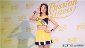 中信兄弟啦啦隊成員君白出席Passion Sisters春訓活動記者會。（圖／記者楊澍攝影）