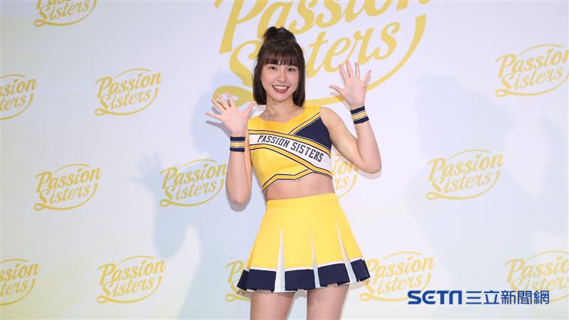 中信兄弟啦啦隊成員峮峮出席Passion Sisters春訓活動記者會。（圖／記者楊澍攝影）