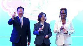 出席駐台使節晚會 蔡總統:台灣是世界的台灣