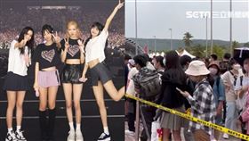 合成圖／翻攝自BLACKPINK臉書／資料畫面