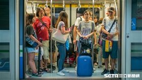 捷運(記者陳弋攝影)