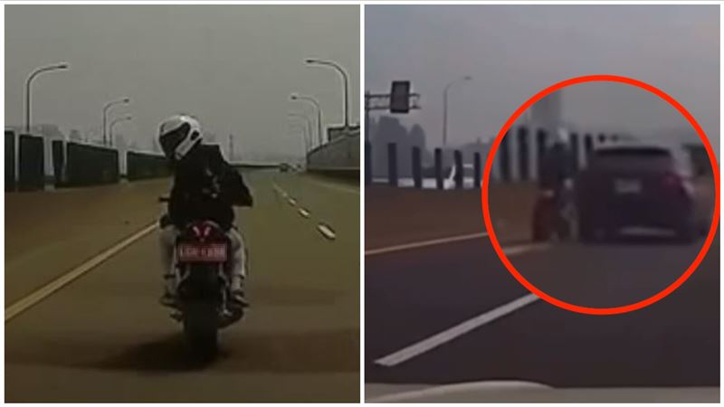 台68重機、BMW互尬　駕駛喊冤：我被逼車