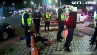 蘆洲酒空兄弟口角！橋上跳車開戰糾纏翻滾