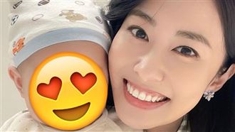 8點檔女神無預警曬嫩嬰照　報喜：8個月了