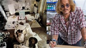 強尼戴普熱愛畫畫。（圖／翻攝自IG）