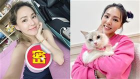 熊熊貼出自拍照，一躺下整件衣服呈現「吃布」效果。（圖／翻攝自熊熊臉書）