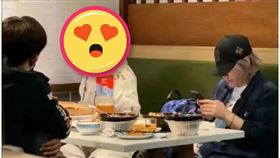 周星馳,苑瓊丹,聚餐,合體