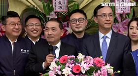 0320朱立倫、侯友宜同場出席新北市議會黨團幹部就職典禮