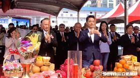 緯創資通今（20）日舉行台北市數位內容創新中心暨緯創總部開工動土典禮。（圖／記者戴玉翔攝影）