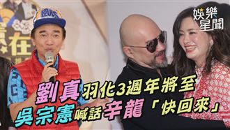 影／劉真羽化將3年　憲哥勸辛龍：快回來